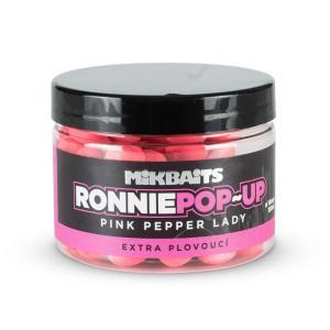 Mikbaits Plovoucí boilie Ronnie Pop-Up Pink Pepper Lady 14mm 150ml