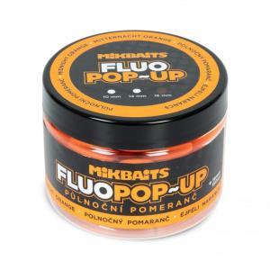 Mikbaits Plovoucí fluo boilie Půlnoční pomeranč 18mm 150ml