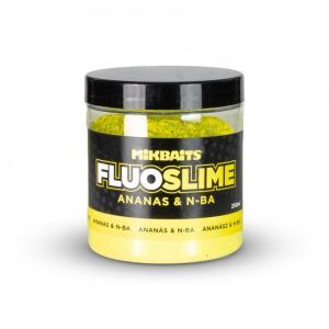Mikbaits Práškový dip Fluo Slime 100gr Ananas & N-BA