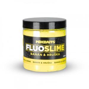 Mikbaits Práškový dip Fluo Slime 100gr Banán & Hruška Mikbaits Práškový dip Fluo Slime 100gr Banán & Hruška