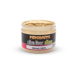 Mikbaits Ultra Liver Práškový játrový dip Slime 100% Liver 150ml