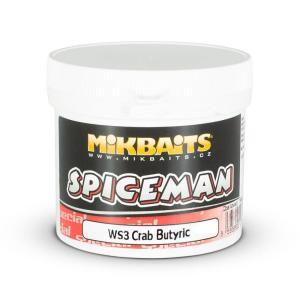 Mikbaits Spiceman Obalovací těsto WS3 Crab Butyric 200gr