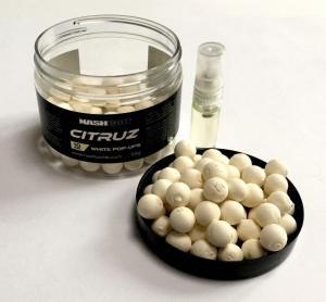 Nash Plovoucí boilies Citruz Pop-Ups 15mm 75gr White