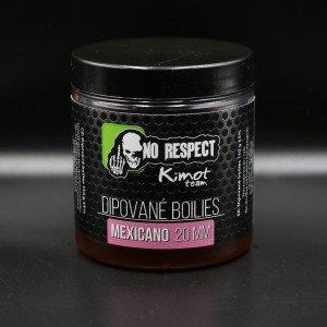 No Respect Dipované boilies Pikant Mexicano 24mm 150gr