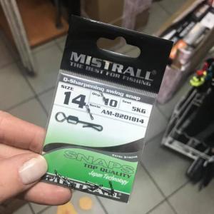 Obratlík rychlovýměnný Mistrall Mistrall Q-Sharpening Swing Snap 10