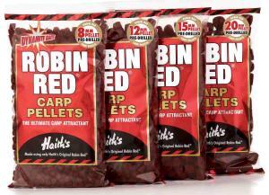Dynamite Baits Pelety Pre-Drilled Robin Red Pellets 8mm 900gr