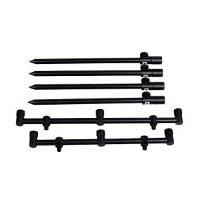 Prologic Sada hrazd na pruty + vidličky Black Fire Buzz & Sticks 3 Rods Kit