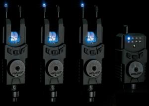 Prologic Sada signalizátorů s příposlechem SMX Alarms Custom Black 2+1 modrá dioda