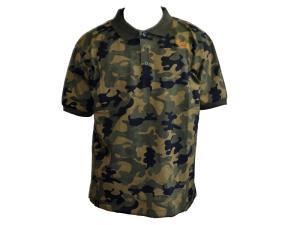 Prologic Tričko Bank Bound Camo Polo vel. M