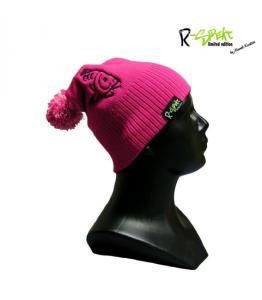 R-SPEKT Čepice Dětský kulich PomPom DUO Beanie růžový