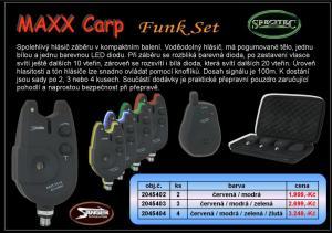 Saenger Sada signalizátorů s příposlechem MAXX Carp Funk Set 3+1