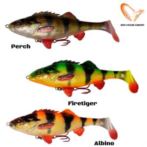 Savage Gear Gumová rybka s háčkem 4D Perch Shad SS 12,5cm 23gr Perch