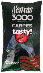 Sensas Krmítková směs 3000 Carp Tasty Spicy (koření Robin Red) 1kg