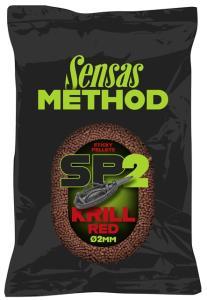 Sensas Pelety Method Sticky Pellets Red Krill 2mm/650gr Sensas Pelety Method Sticky Pellets Red Krill 2mm/650gr