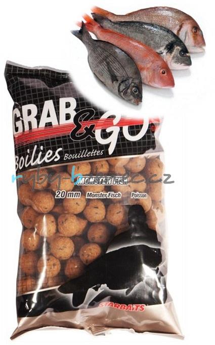 Starbaits Boilies Grab&Go Global Mega Fish 20mm 1kg