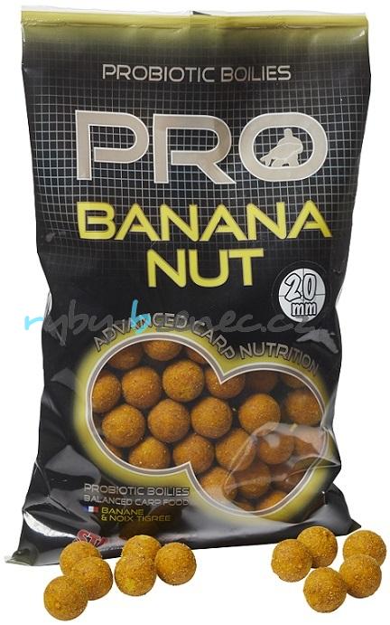 Starbaits Boilies Probiotic Banana Nut 20mm 800gr