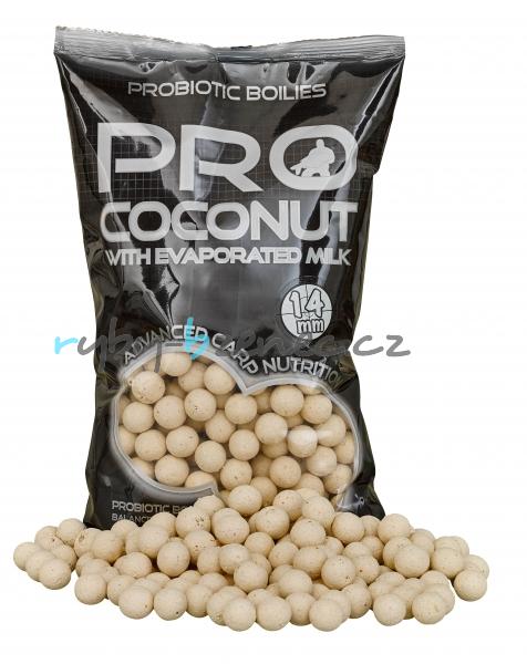Starbaits Boilies Probiotic Coconut 14mm 1kg