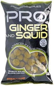 Starbaits Boilies Probiotic Ginger Squid 20mm 1kg