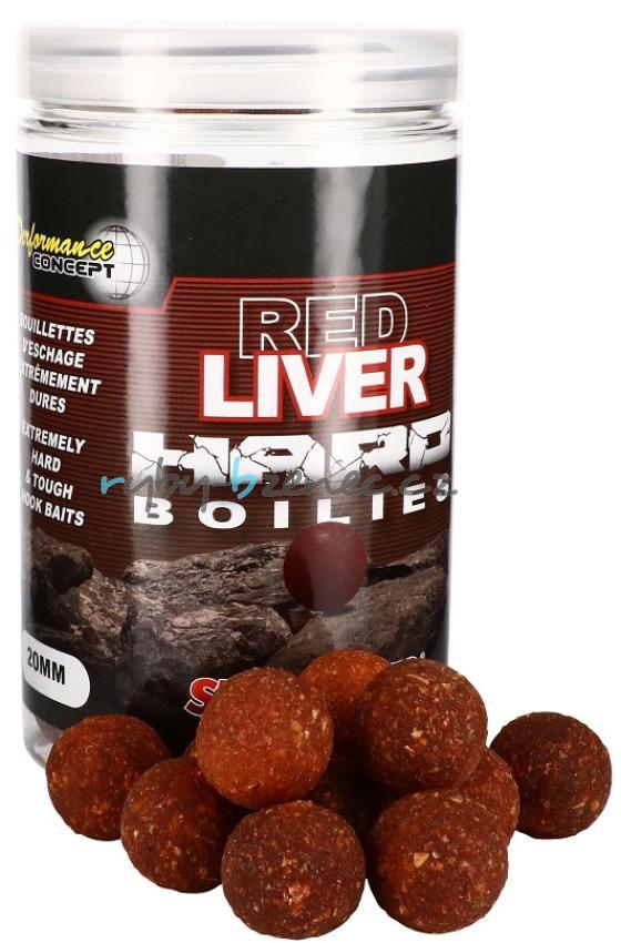Starbaits Hard Boilies Concept Red Liver 20mm 200gr