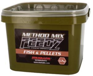 Starbaits Method Mix Feedz Fish & Pellets 1,7kg