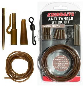 Starbaits Montáž Anti Tangle Stick kit hnědá