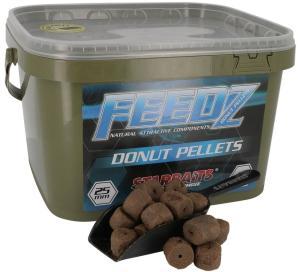 Starbaits Pelety s dírou Feedz Donut Pellets 15mm 4,5kg