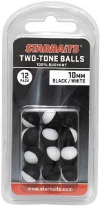 Starbaits Zig Two Tone Balls 10mm černo/bílá