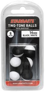 Starbaits Zig Two Tone Balls 14mm černo/bílá