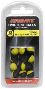 Starbaits Zig Two Tones Balls 10mm černo/žlutá