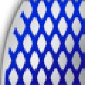 Třpytka rotační Ular silver-blue vel. 0-2,5gr