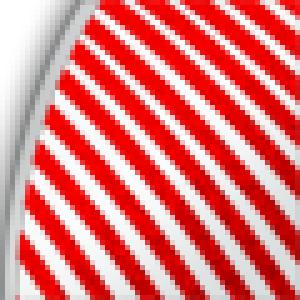 Třpytka rotační Ular silver-red-white vel. 0-2,5gr