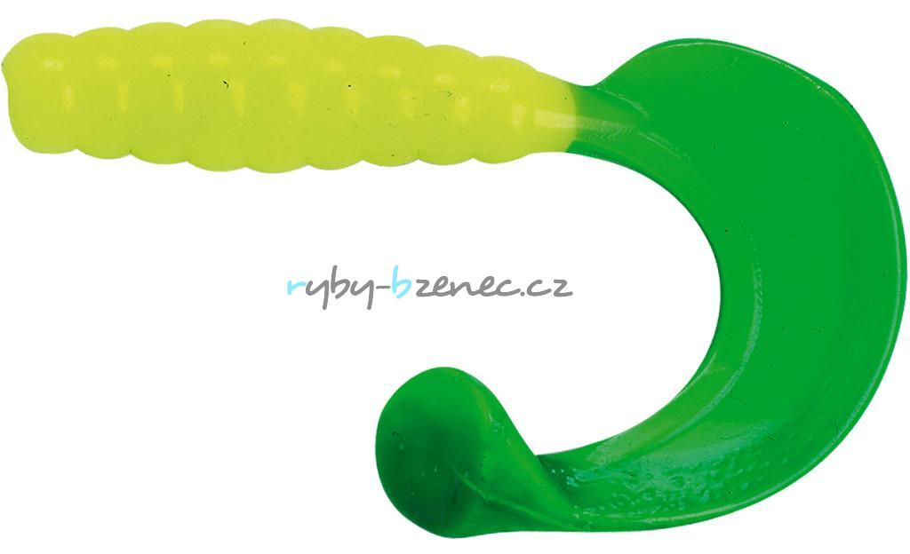 Twister SPRO Spiro Tail 5,5cm Yellow Green