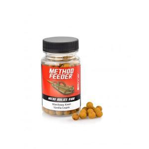 Winner Method Feeder Micro Boilies 8mm 50gr Krémová Vanilka