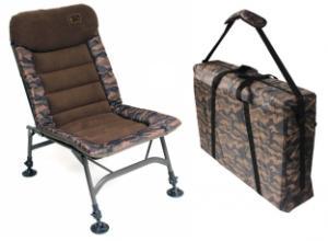 Zfish Křeslo Quick Session Camo Chair Set + přepravní taška